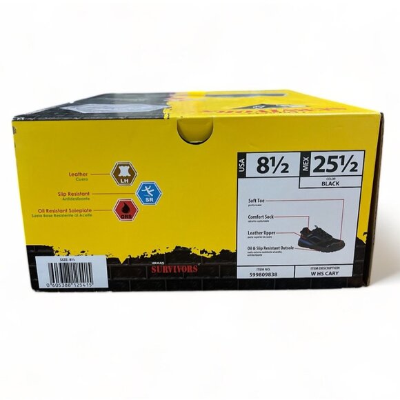 Herman Survivors Women S Cary Soft Toe Work Shoes, Size 8.5, New - Picture 12 of 12